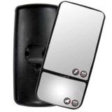 BRITAX MIRROR HEADS - BLACK ABS ELECTRIC MIRROR HEAD - TO SUIT EUROPEAN STYLE TRUCKS