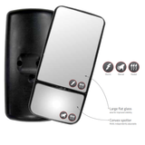 BRITAX MIRROR HEADS - BLACK ABS ELECTRIC MIRROR HEAD - TO SUIT EUROPEAN STYLE TRUCKS