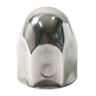 NUT COVER STAINLESS STEEL 41MM SMALL FLARE 48MM DEEP